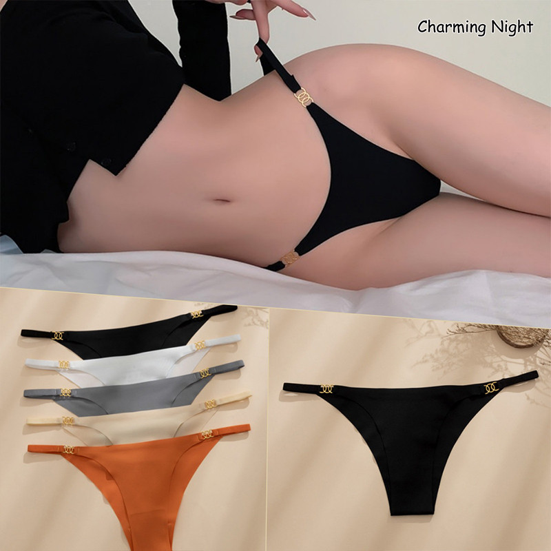 Charming Nightสไตล์มินิมอล จีสตริง ใส่คู่ชุดรัดรูป