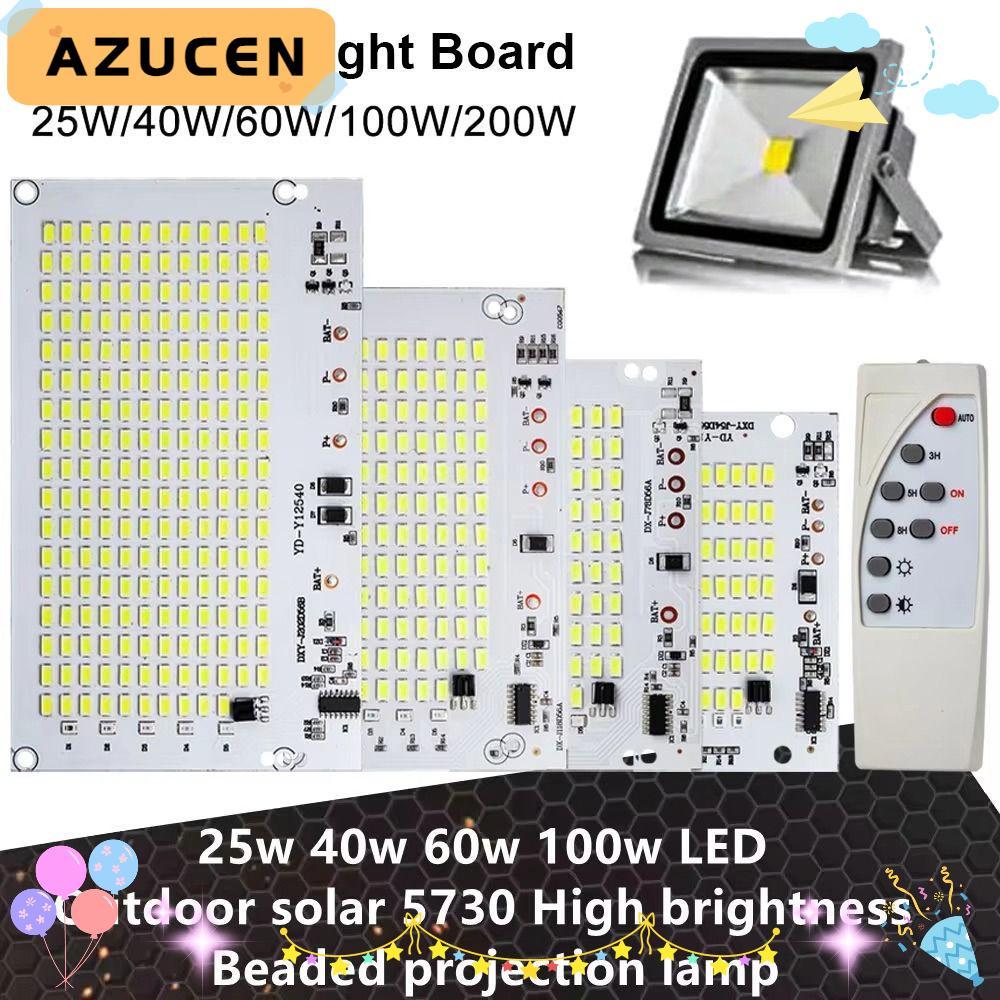 AZUCEN 1 ชิ้นไฟ LED, SMD5730 25/40/60/100/250 วัตต์แหล่งกําเนิดแสงแผง, ความสว่างสูงพร้อมรีโมทคอนโทรลแสงสีขาวรีโมทคอนโทรล Floodlight