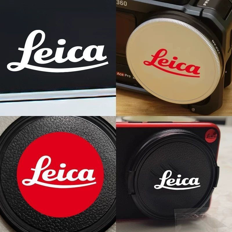 TB Spot Goods#leica Logo Lycra logo Personalized creative waterproof car stickers for mobile phones,