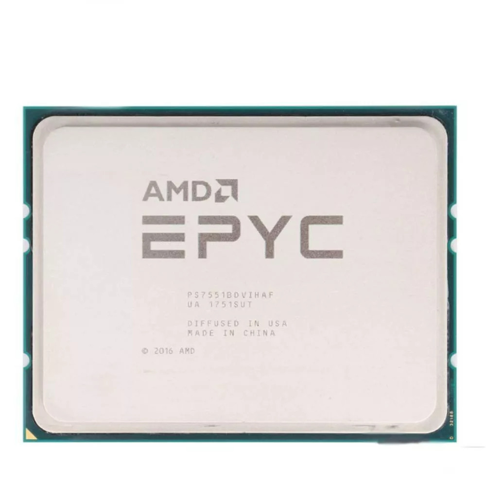AMD EPYC 7551 32 Core 64 ซ็อกเก็ตเกลียว SP3 โปรเซสเซอร์ CPU - UNLOCKED