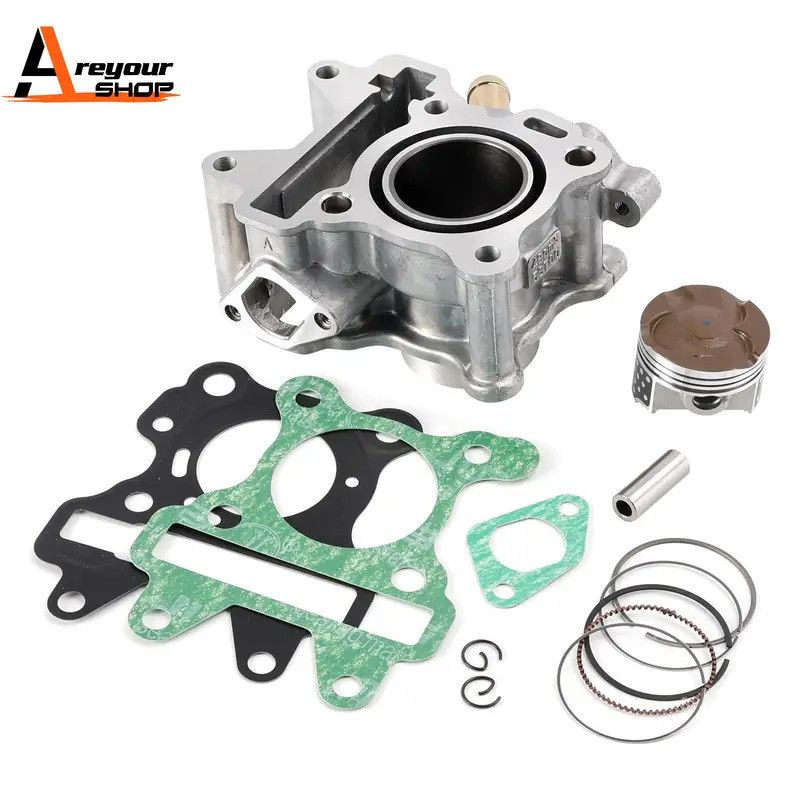 Ar 60cc Big Bore กระบอก Rebuild Kit สําหรับ Yamaha YW50F YW50FX Zuma 50F 4T 2012-2019