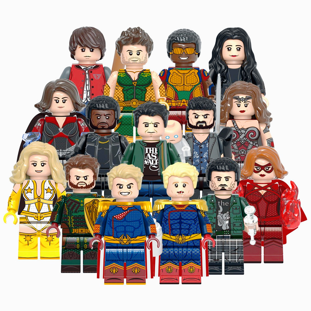 New Homelander Frenchi Billy Butcher Hughie Campbell Mothers Milk Ryan Kimiko Block ของเล่นของขวัญ