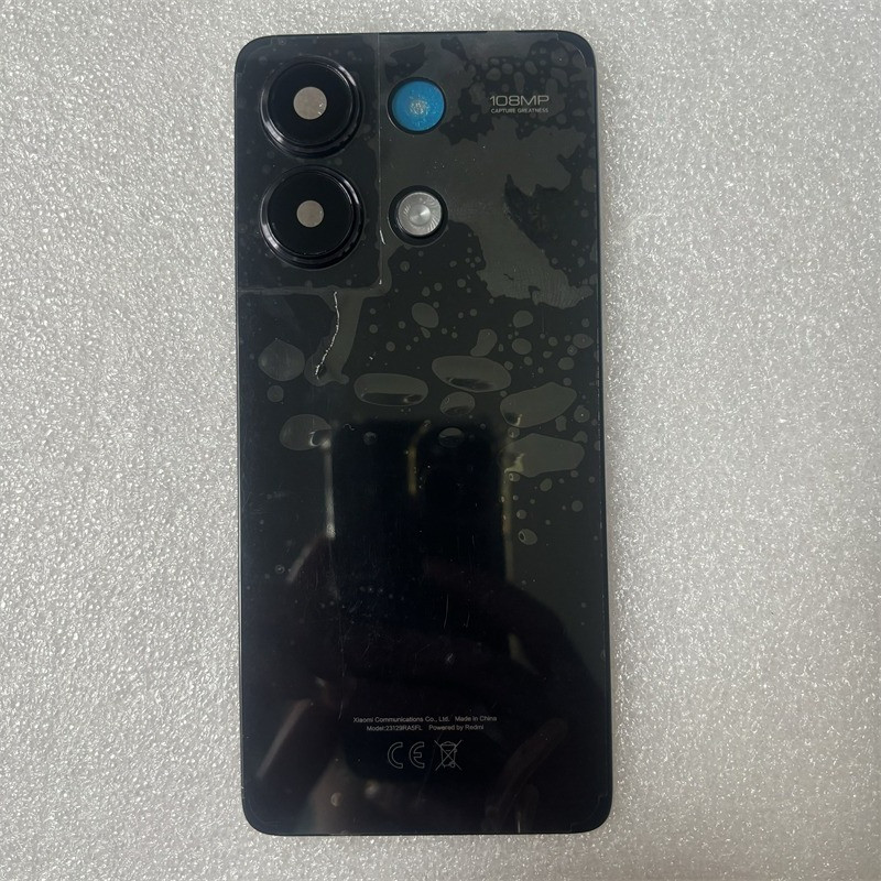 แบตเตอรี่ปกหลังสําหรับ Xiaomi Redmi หมายเหตุ 13 4G 23129RAA4G 23124RA7EO ด้านหลังเปลี่ยนอะไหล่ซ่อมพร