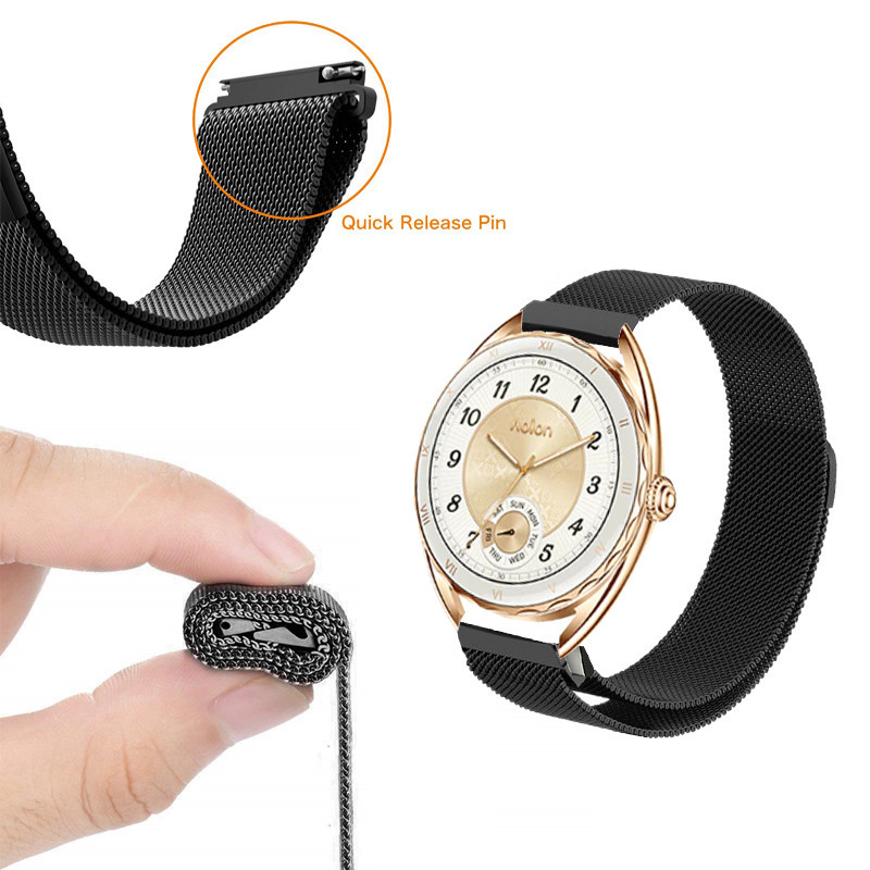 Aolon Nova สมาร์ทวอท์ชสายสแตนเลสสําหรับ Aolon Nova SmartWatch เปลี่ยนสร้อยข้อมืออุปกรณ์เสริม