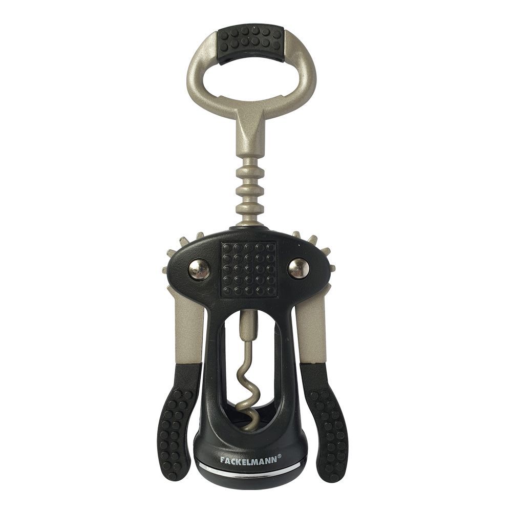 [สินค้าส่งด่วน] แฟคเคลมานที่เปิดขวดไวน์ใหญ่สีดำ FACKELMANN BIG WING CORKSCREW BLACK