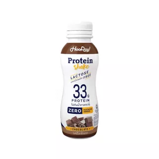 [สินค้าส่งด่วน] ฮูเร่ นมโปรตีนเชค แลคโตสฟรี รสช็อกโกแลต 340 มล. HOORAY PROTEIN SHAKE LACTOSE FREE CHOCOLATE 340 ML