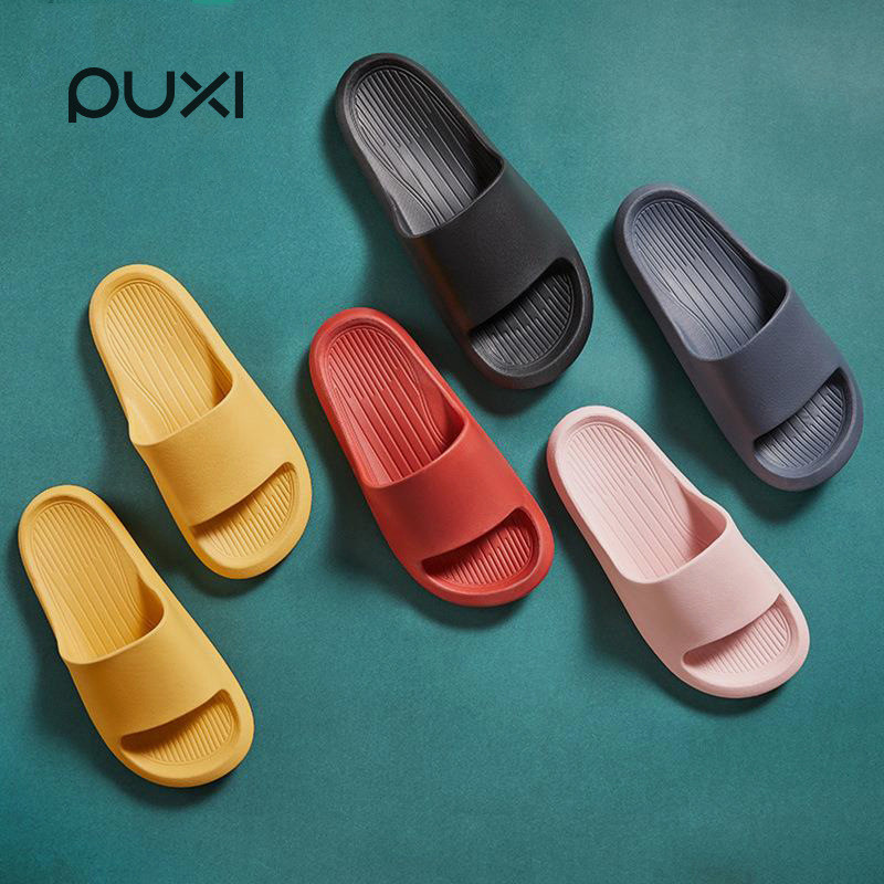 PUXI PUXI Banana Boat รองเท้าแตะรองเท้าแตะบ้านรองเท้าแตะฤดูร้อนห้องน้ําอาบน้ํา Anti-slip ระงับกลิ่นก