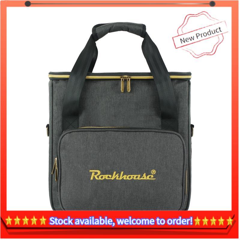 LP Vinyl Records Carrying Bag สําหรับ 12 นิ้ว Vinyl Records Storage Bag สูงสุด 10 อัลบั้ม