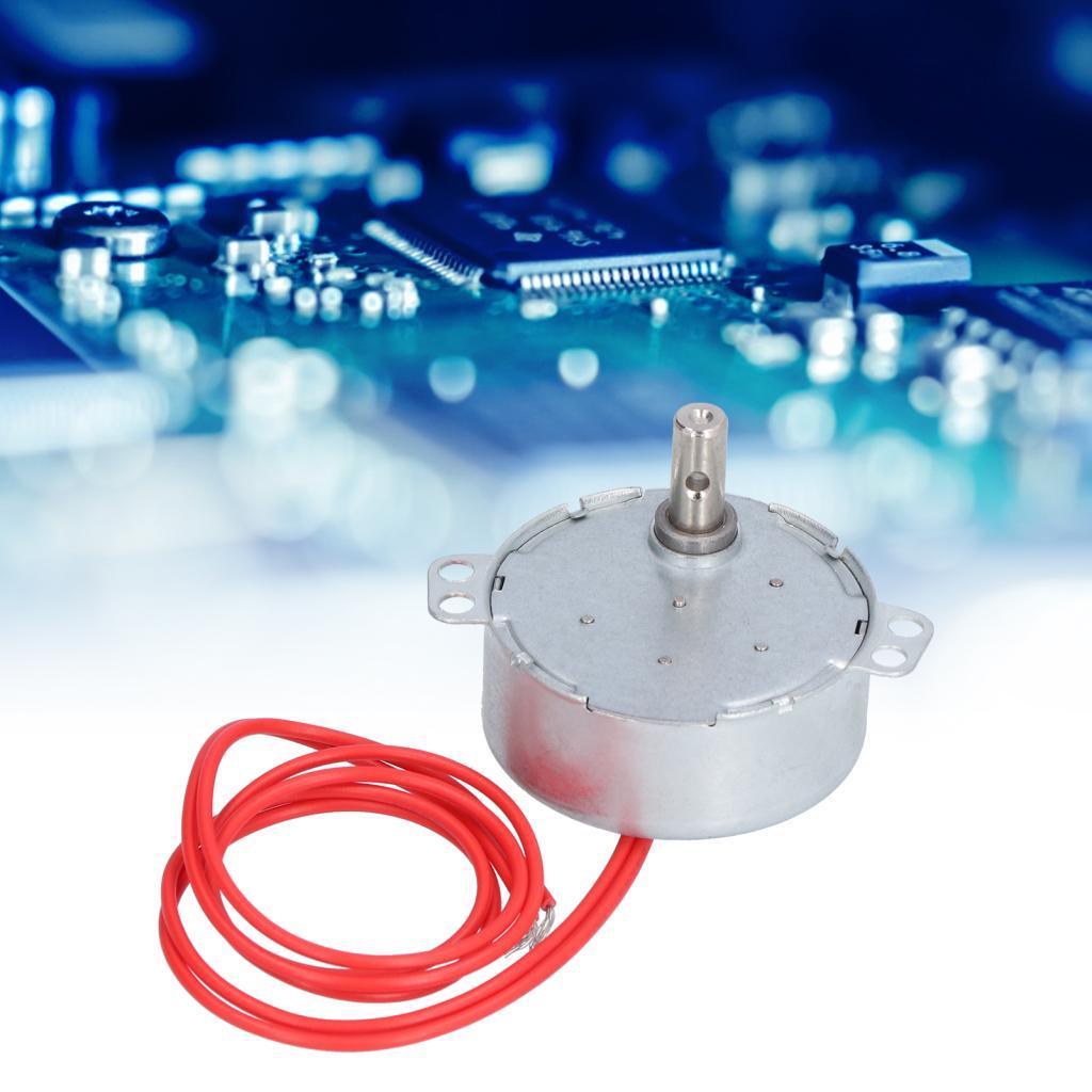 Ttiitt Micro Motor 2 ชิ้น CW/CCW ทิศทาง Synchronous Low Power การใช้ชิ้นส่วนไฟฟ้า AC12V 8?10R / MIN 