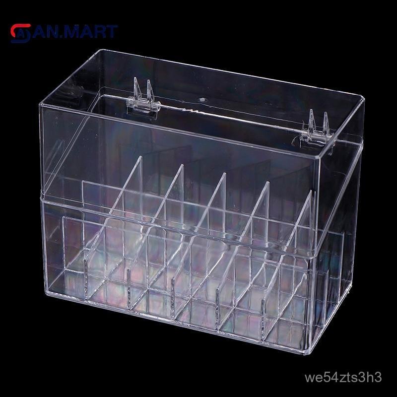 AN.MART 18 Holes Dental Ligature Tie Box Acrylic Orthodontic Ligature Tie Placer Holder Dentistry Su