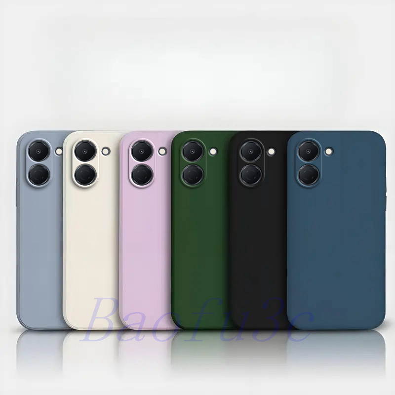 Tecno Spark GO3 / GO2 / Spark GO1 เคสโทรศัพท์ซิลิโคนสีทึบ YT