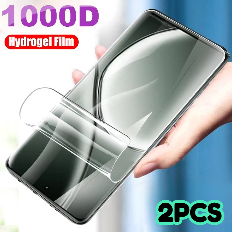 2 ชิ้น Matte Frosted Hydrogel ฟิล์มสําหรับ vivo T5x T5 T4 Pro 5G Anti Blue Light Anti Spy ความเป็นส่