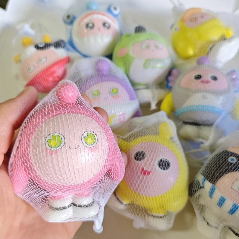 ของเล่นบีบคลายเครียด Labubu Sanrio SpongeBob Ultraman thumbnail 4