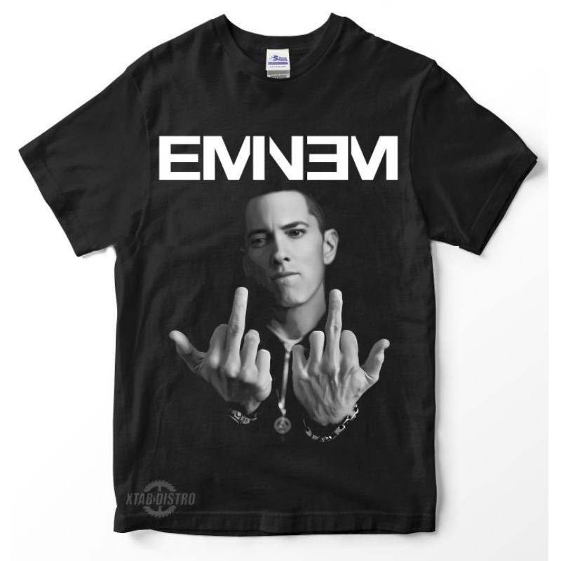 Eminem 2 เสื้อยืดพรีเมี่ยม Eminem hiphop rap