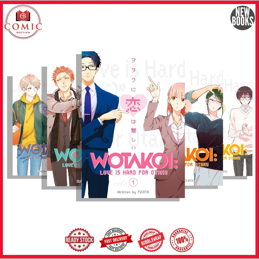 Wotakoi: Love is Hard for Otaku (6 เล่ม) ENGLISH