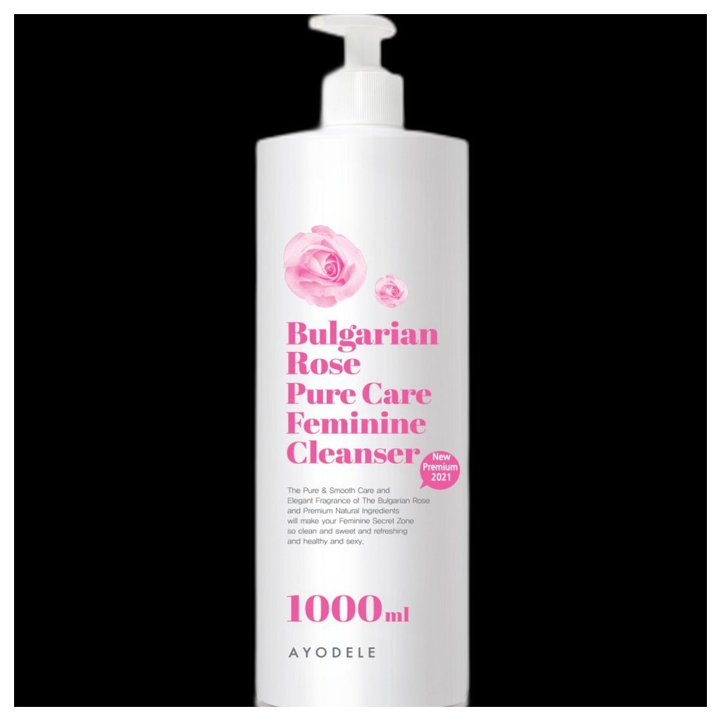 [ayodele] Bulgarian Rose Pure Care Feminine Cleanser, 1000ml, 1pc / Korean Cleanser / Bulgarian Rose