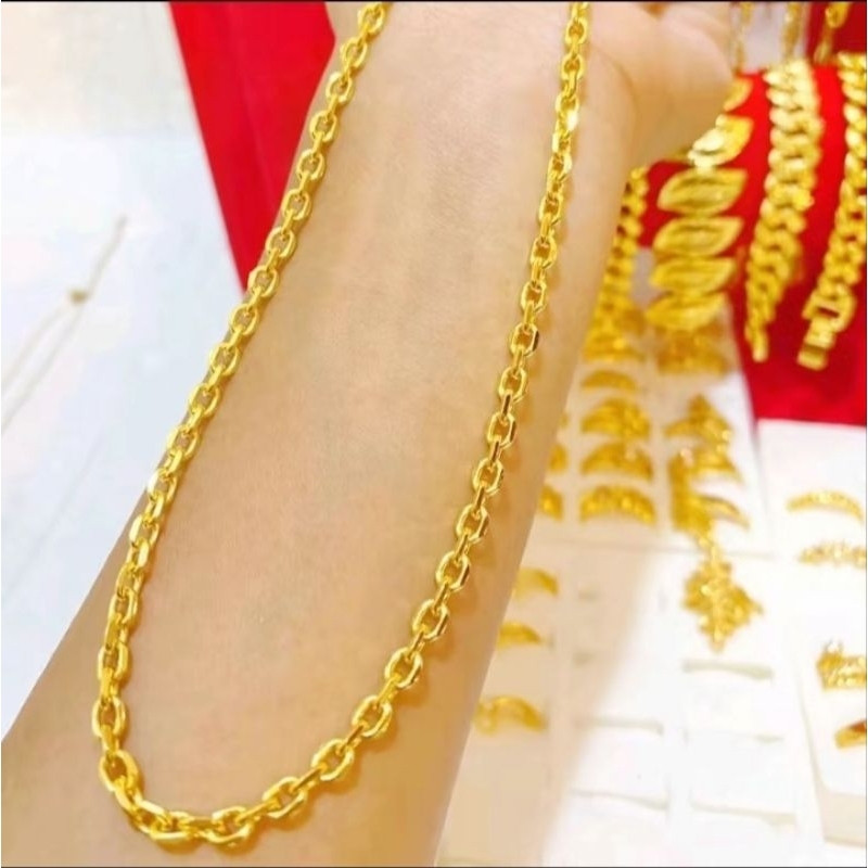 สร้อยคอไทเทเนียมโซ่ธรรมดาเครื่องประดับแฟชั่น 904 373