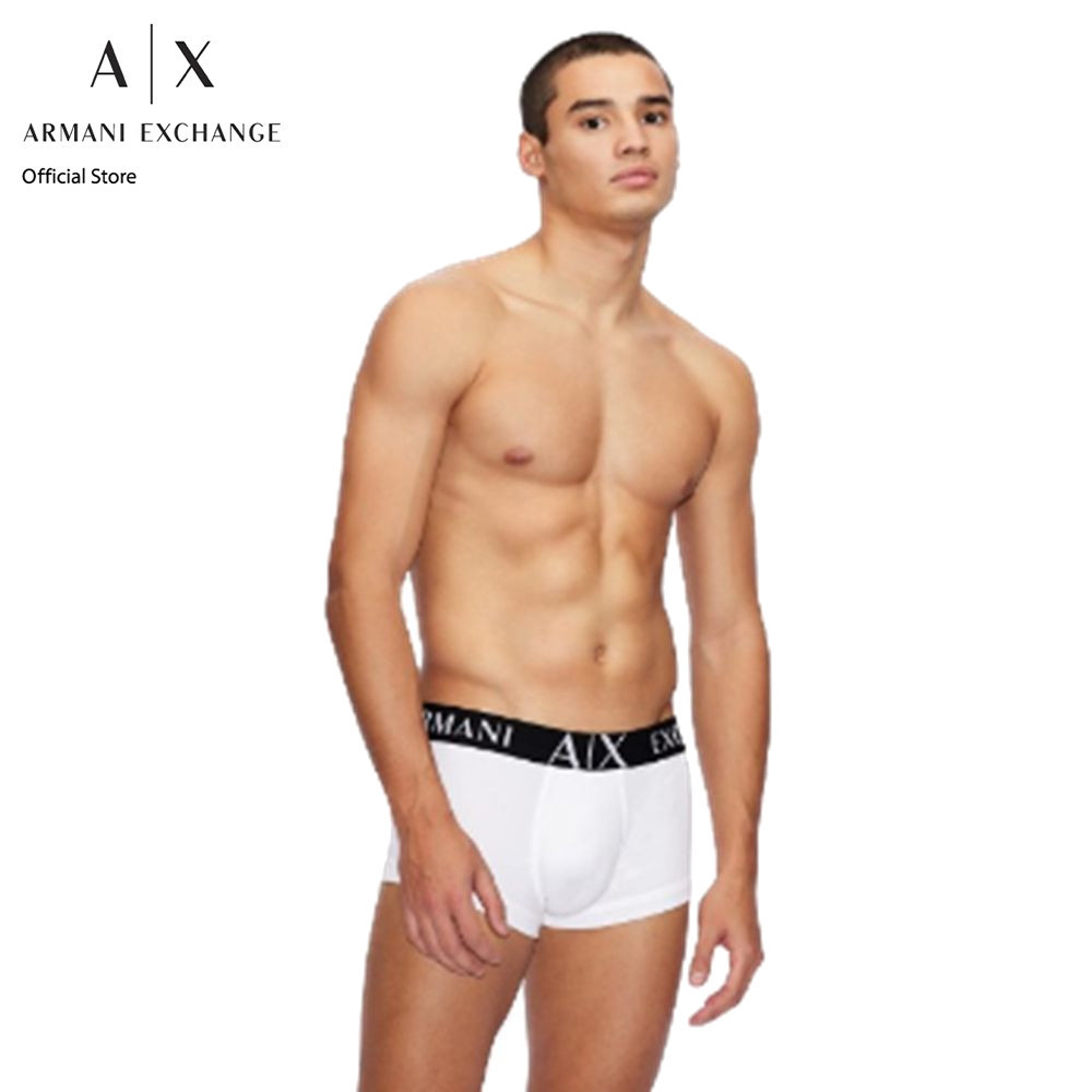 AX Armani Exchange กางเกงในผู้ชาย รุ่น AX 956002 CC28200010 - สีขาว