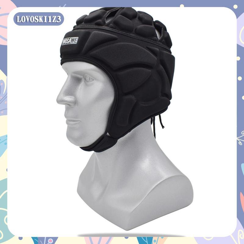 [lovoski1z3] EVA Rugby Head Guard Football Scrum Headgear Sports Adult Breathable Foam Hat
