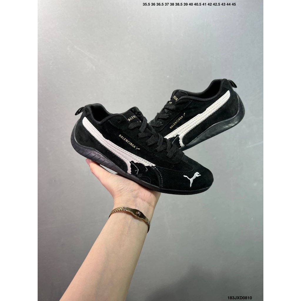 มาตรฐานเดิม 1: 1 2026 Co-Branded Speed Racing Series Puma Low-Top Life Casual รองเท้า Puma Racing Re