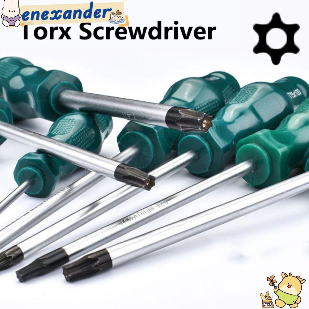 EXER Torx ไขควง, T15 T20 T25 T30 พร้อมไขควงหกเหลี่ยมรู, เครื่องมือมือคุณภาพสูงยาวพิเศษไดร์เวอร์สกรูซ่อม