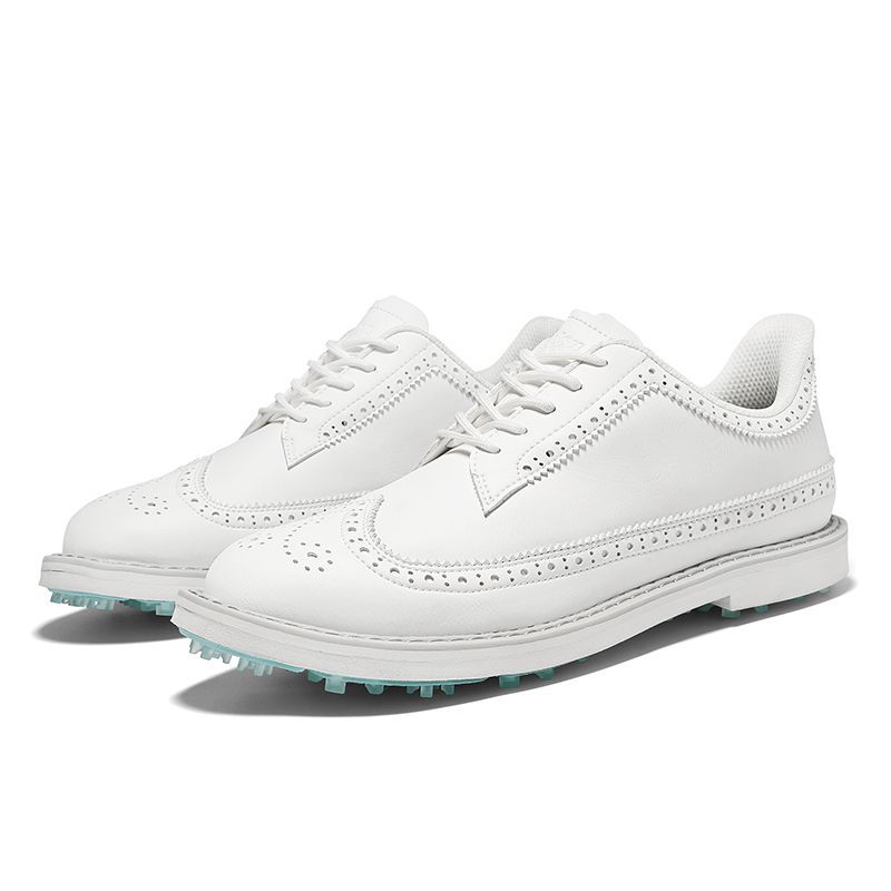 GOLF รองเท้าผู้หญิงกันน้ํา Breathable GOLF GOLF รองเท้า Soft-Soled Fixed Spikes แฟชั่นกีฬารองเท้าผู้หญิง