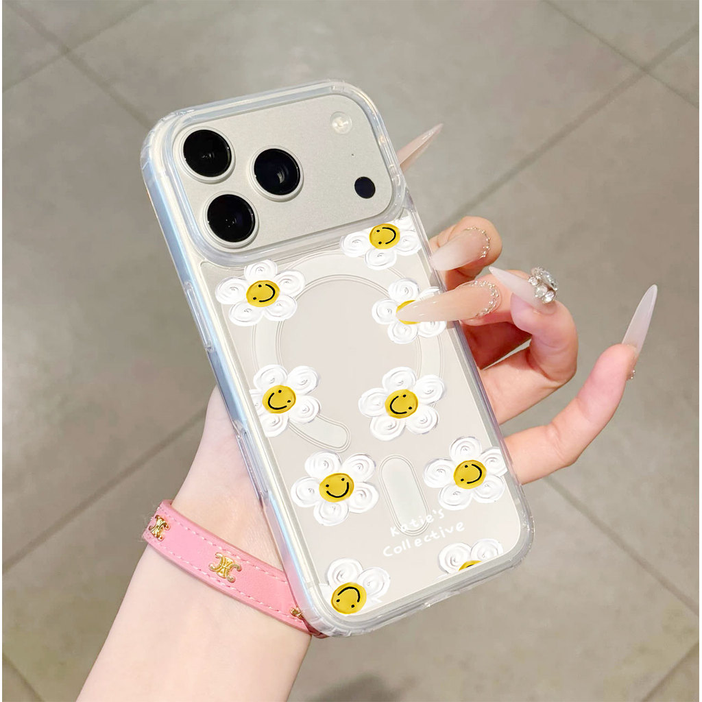 เคสชาร์จได้ สําหรับ iPhone 17 Promax 16 15 14 13 12 11 Pro Max 17Air Pro 6S 6Plus 7 8 SE 7 Plus เคสแม่แหล็ก ลายการ์ตูน