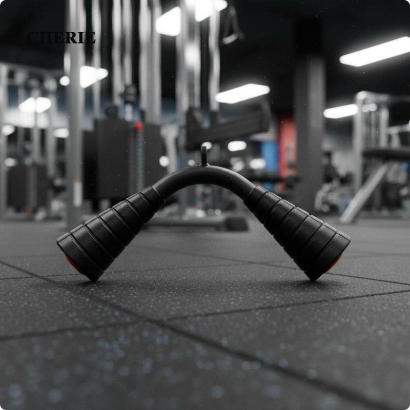 [Chery] เครื่องสายฟิตเนส V Bar Handle Gym Pulley สิ่งที่แนบมา Cable Grip สําหรับการฝึกกล้ามเนื้อด้าน