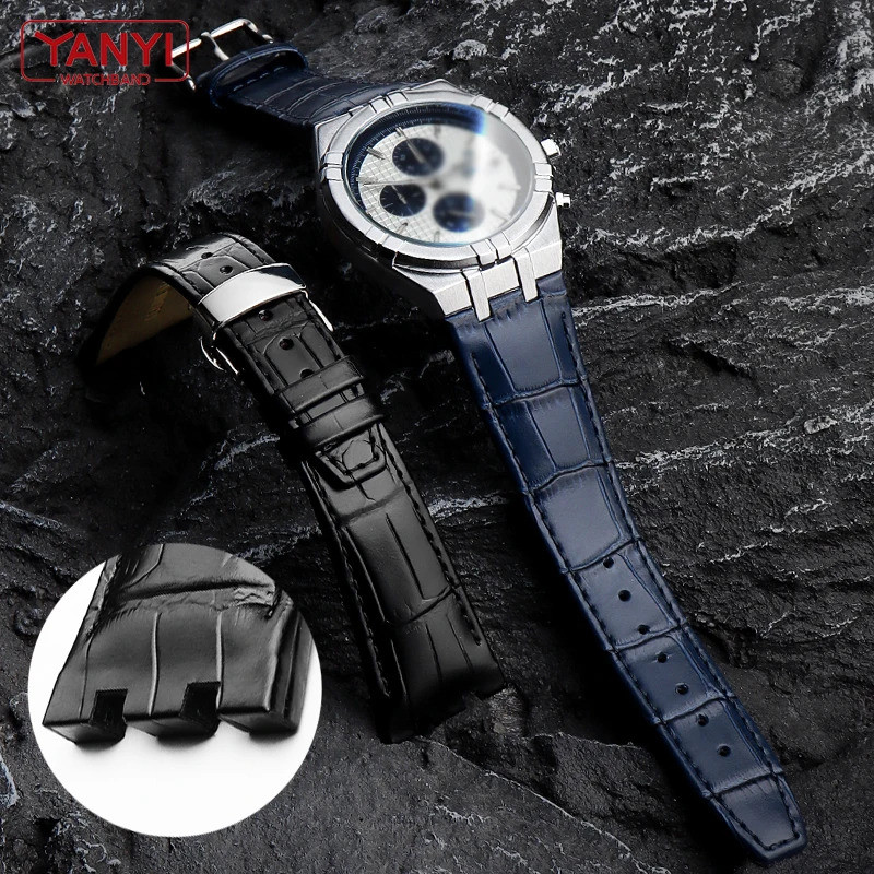 Genuine leather watch strap for MAURICE LACROIX AIKON Series AI6038 AI6008 AI1018 watchband cow leat
