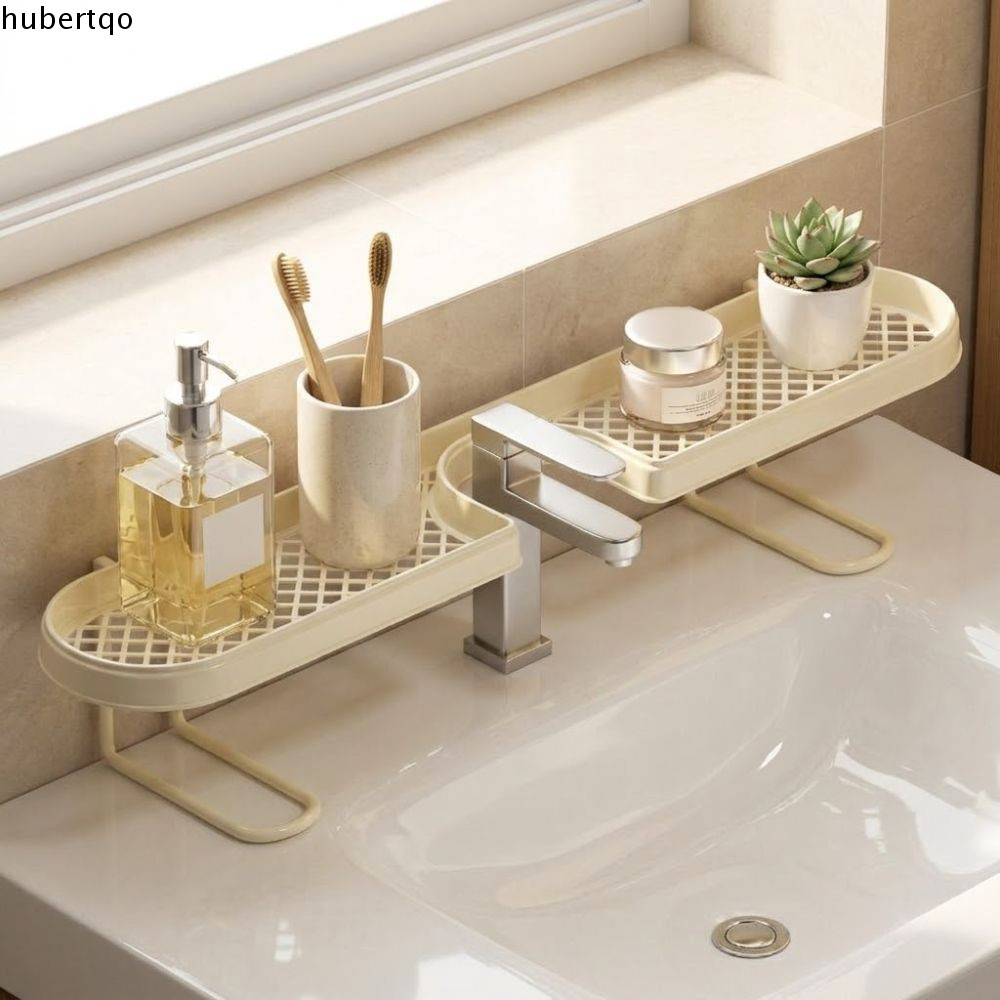 HUBERT ชั้นเก็บของในห้องน้ํา,ชั้นเก็บของก๊อกน้ําแบบ Dual-grid รูปตัว U,ตาข่ายระบายน้ําสไตล์โมเดิร์นกันสนิมห้องครัว