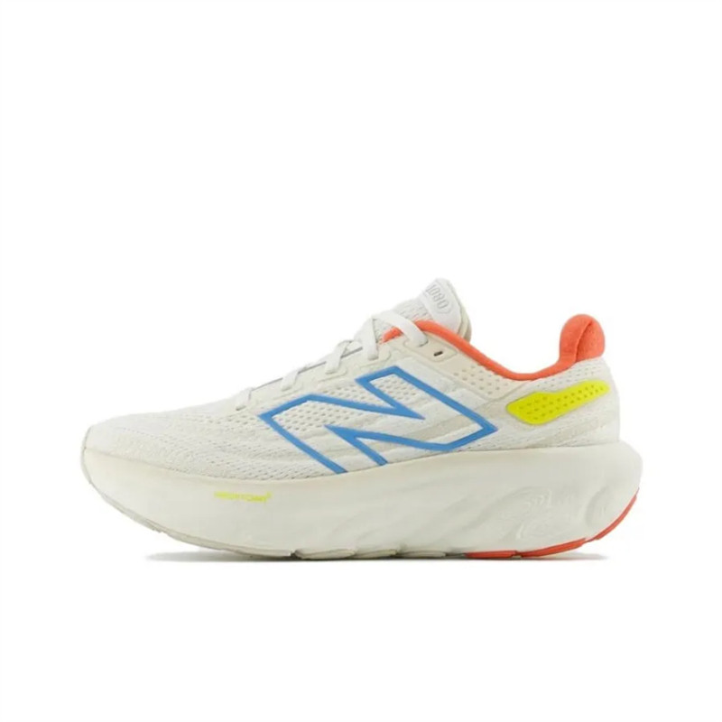 สินค้าแท้อย่างเป็นทางการ New Balance NB Fresh Foam 1080 V13 "สีขาว "รองเท้ากีฬา W1080O13 ขายร้อน EZD