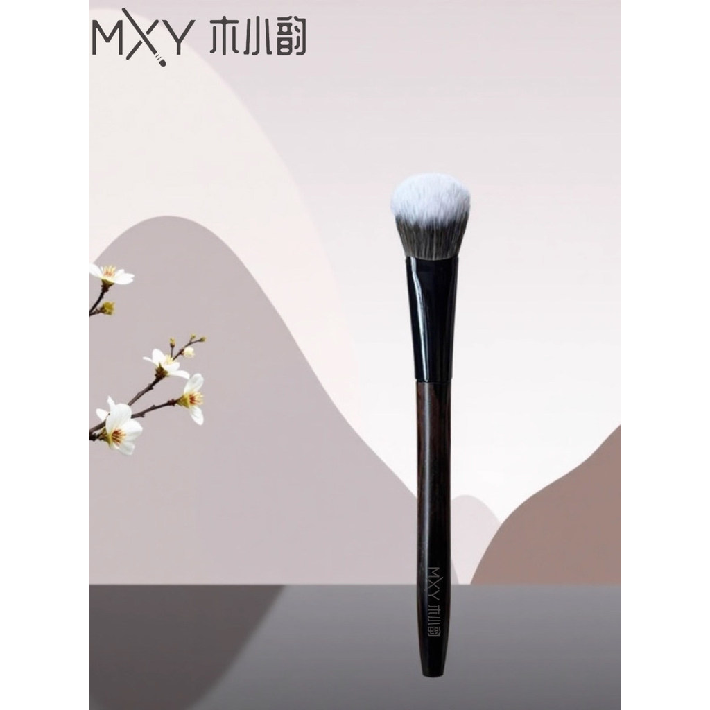 แปรงแต่งหน้า แปรงคอนทัวร์ Mu Xiaoyun แปรงแต่งหน้า Xiaoman Waist 220 Slope Liquid Blush Cream Brush F
