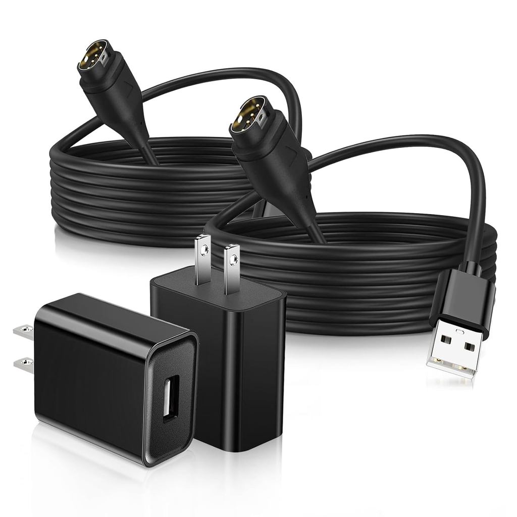 2 Pack Wall Fast Charger สําหรับ Garmin Charger สําหรับ Garmin Fenix 8 7 6 6X 5 5S Forerunner 55/255
