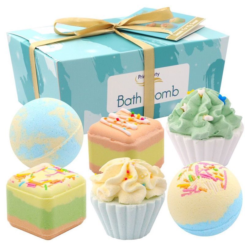 ชุดของขวัญ Boxed Bath Foot Bath Ball Multi-Bath Float Bath Ball Moisturizing เด็กเกลืออาบน้ํา Ball B
