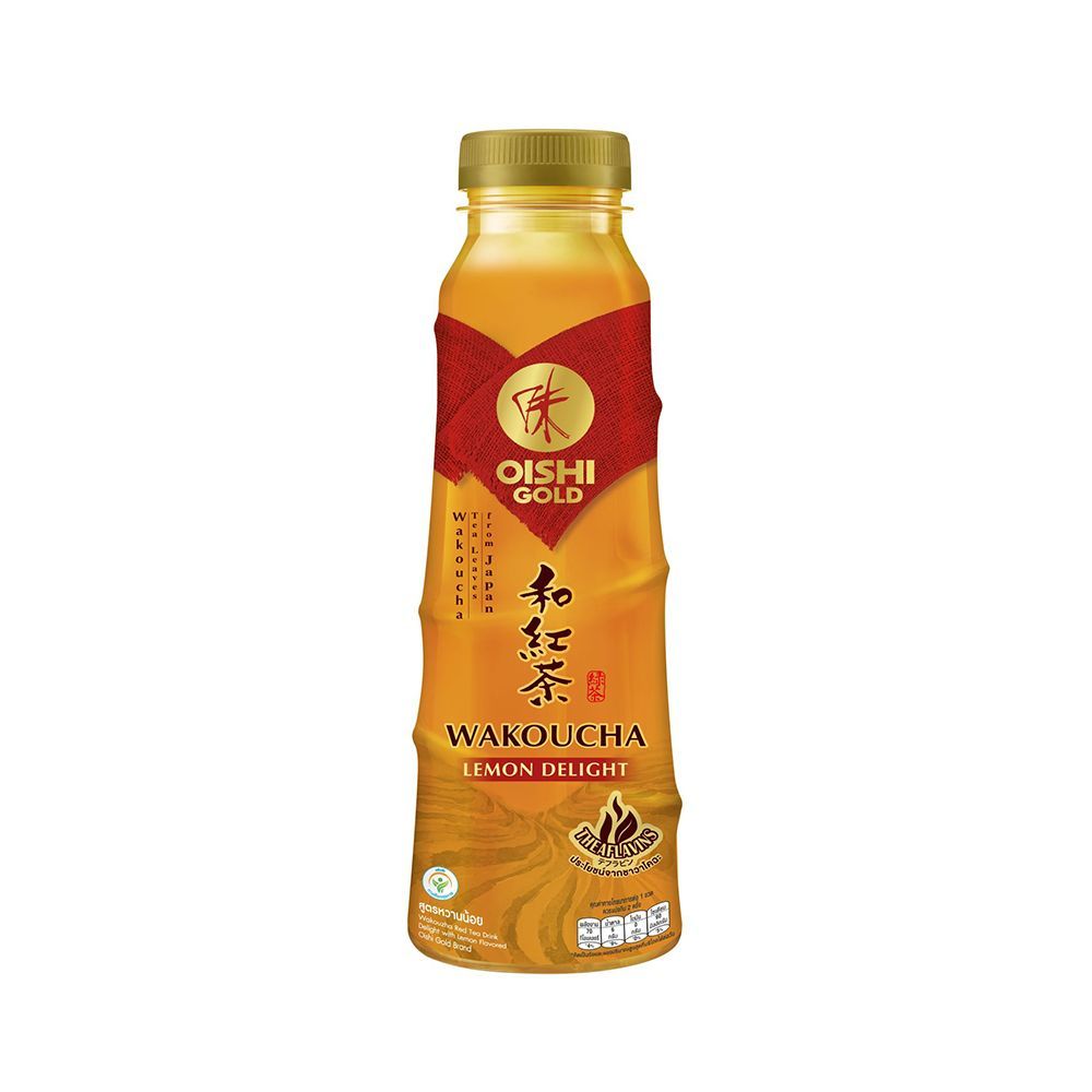 [สินค้าส่งด่วน] โออิชิ โกลด์ วาโคฉะดีไลท์ เลมอน 400 มล. OISHI GOLD WAKOUCHA DELIGHT LEMON 400ML.