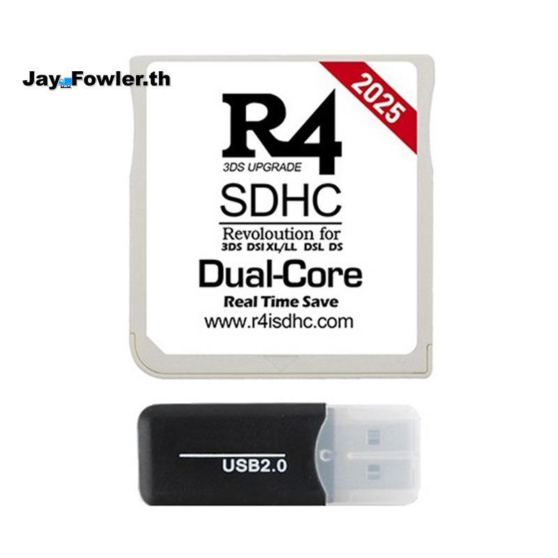 [Jay_Fower]R4 Burning Card Flash Card R4 SDHC Card COM Card Dual Core R4 Game Gold Card Instant Save