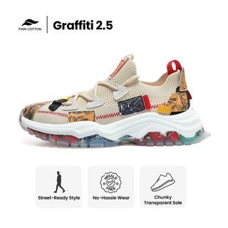 Graffiti 2.5 | Everday Streetwear Casual Fashion Sneakers | Trending Shoes for Men | Sapatos Pamorma