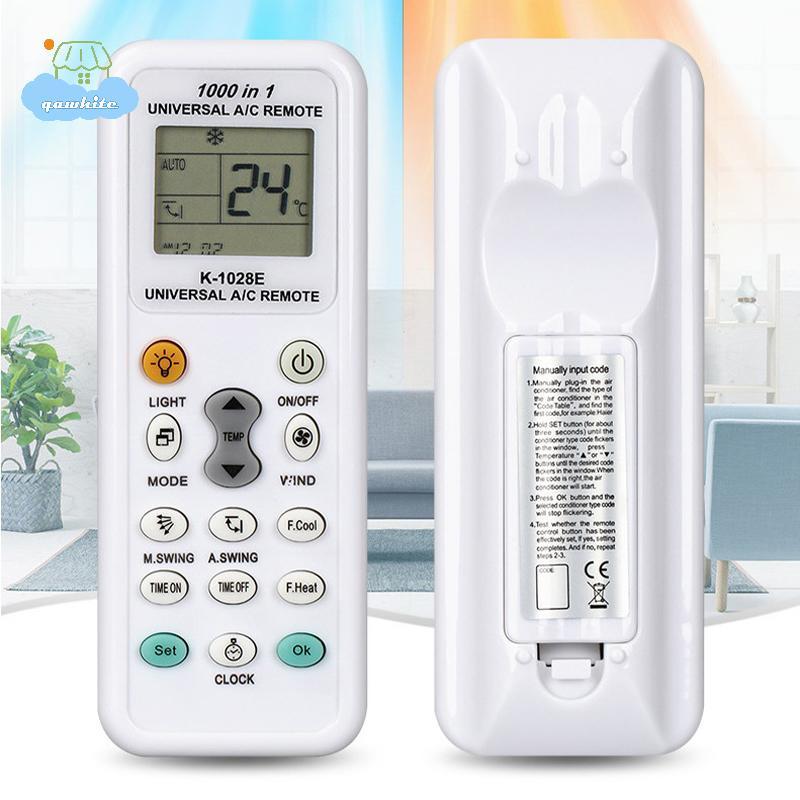 [LI] Universal K-1028E การใช้พลังงานต่ํา 1000 In 1 Air Condition Remote LCD A/C รีโมทคอนโทรล Control