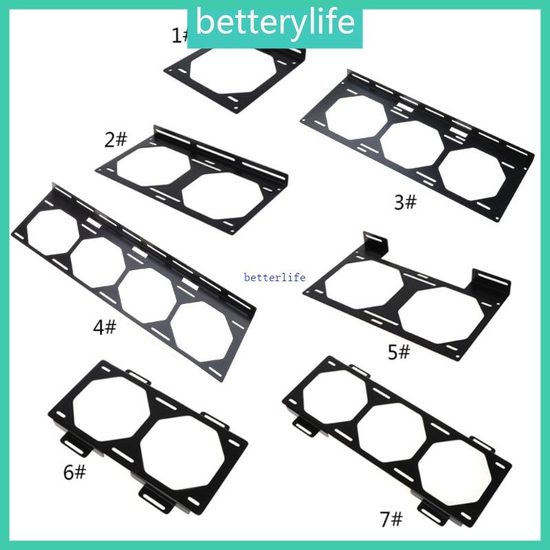 BTF Fan Bracket Water Cooling Fan Holder คอมพิวเตอร์ภายนอกสําหรับเคสฮีทซิงค์ Gadget