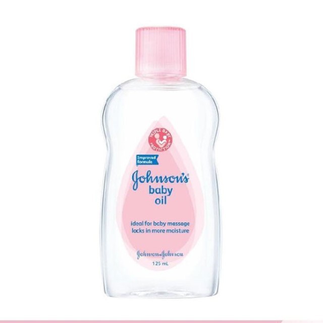 จอห์นสัน เบบี้ออยล์ (Johnson Baby Oil 125ml.)