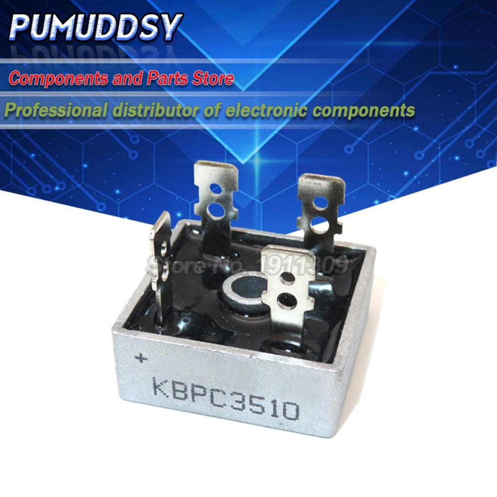 1PCS KBPC5010 ไดโอดสะพานวงจรเรียงกระแส KBPC3510 KBPC1510 SKBPC5016 GBPC5010