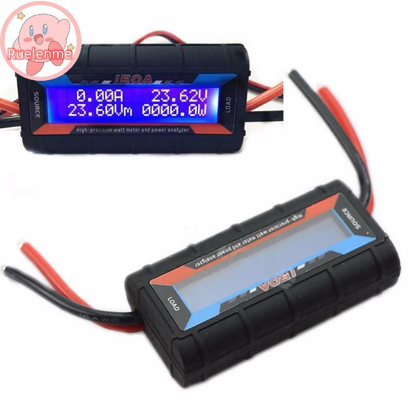 ถูกต้อง FT08 RC 150A ความแม่นยําสูงวัตต์มิเตอร์เครื่องวิเคราะห์พลังงาน Balight LCD wattmeter TH
