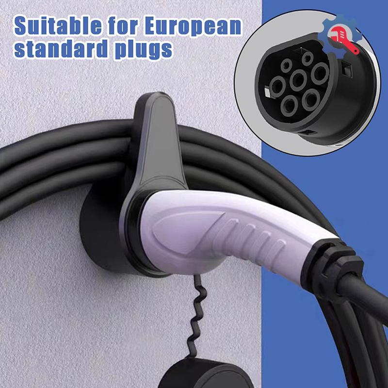 [GEX] EV Charger Plug Holder Type2 Type1 GBT Holster Electric Vehicle Car Charging Plug EV Charger S