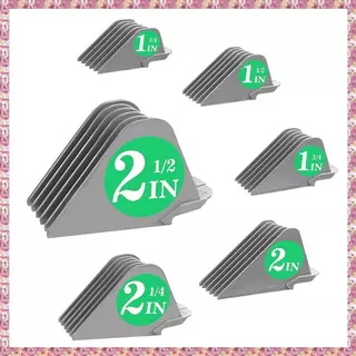 [VCR] สําหรับ 10 12 14 16 18 20 ผม 6 ชิ้น Clipper Guards 2.5 นิ้ว Clipper Guide สิ่งที่แนบมา