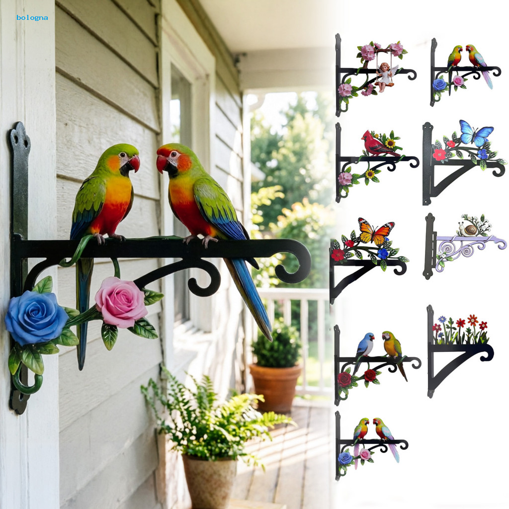 {bologna} แขวนผนังทนสภาพอากาศ 3d Wall Sculpture Heavy Duty โลหะไม้แขวนเสื้อ Wall Hook – วงเล็บตกแต่ง