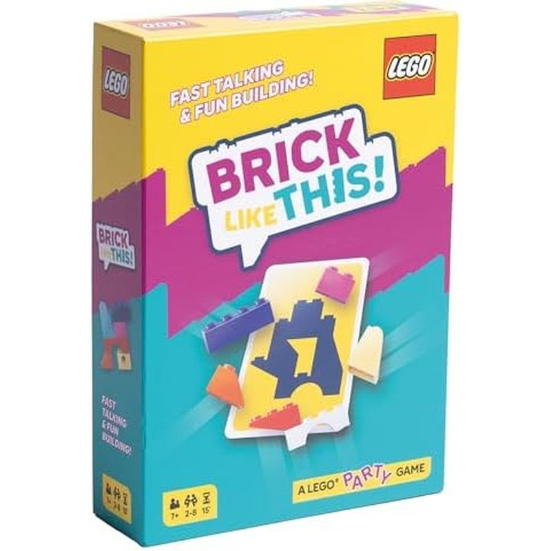 Asmodee Brick Like This! The Official Lego Party Game - A Fast, Fun Building Game for Families, Kids
