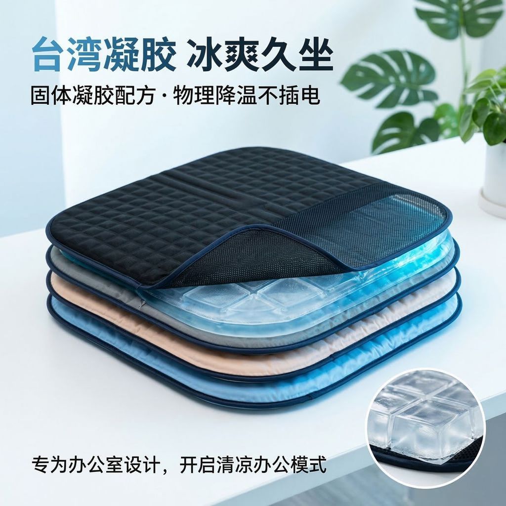 Solid Cooling Gel Cooling Cushion Summer Cooling Ice Cushion Car Office Pet Cooling Hydrogel