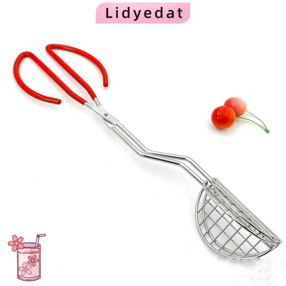LIDYEDAT165 Tortilla Holders, Multi-Shaped Taco Shell Tong, สแตนเลสทนทานกด SHELL Maker แหนบสําหรับ H