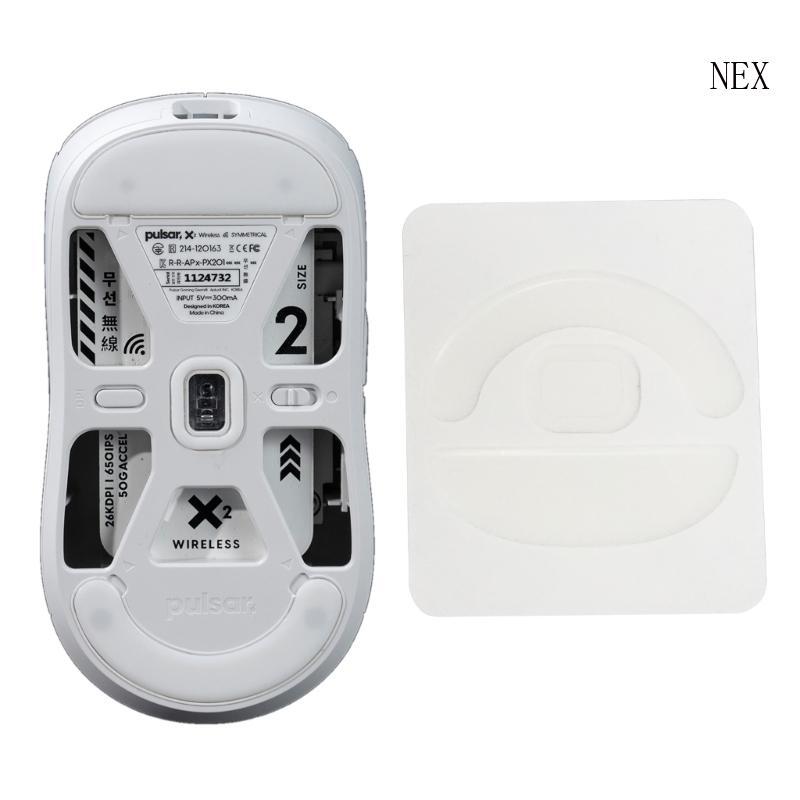 NEX Esports Tiger ICE Version Mouse White Glides Skates Feet สําหรับ Pulsar X2