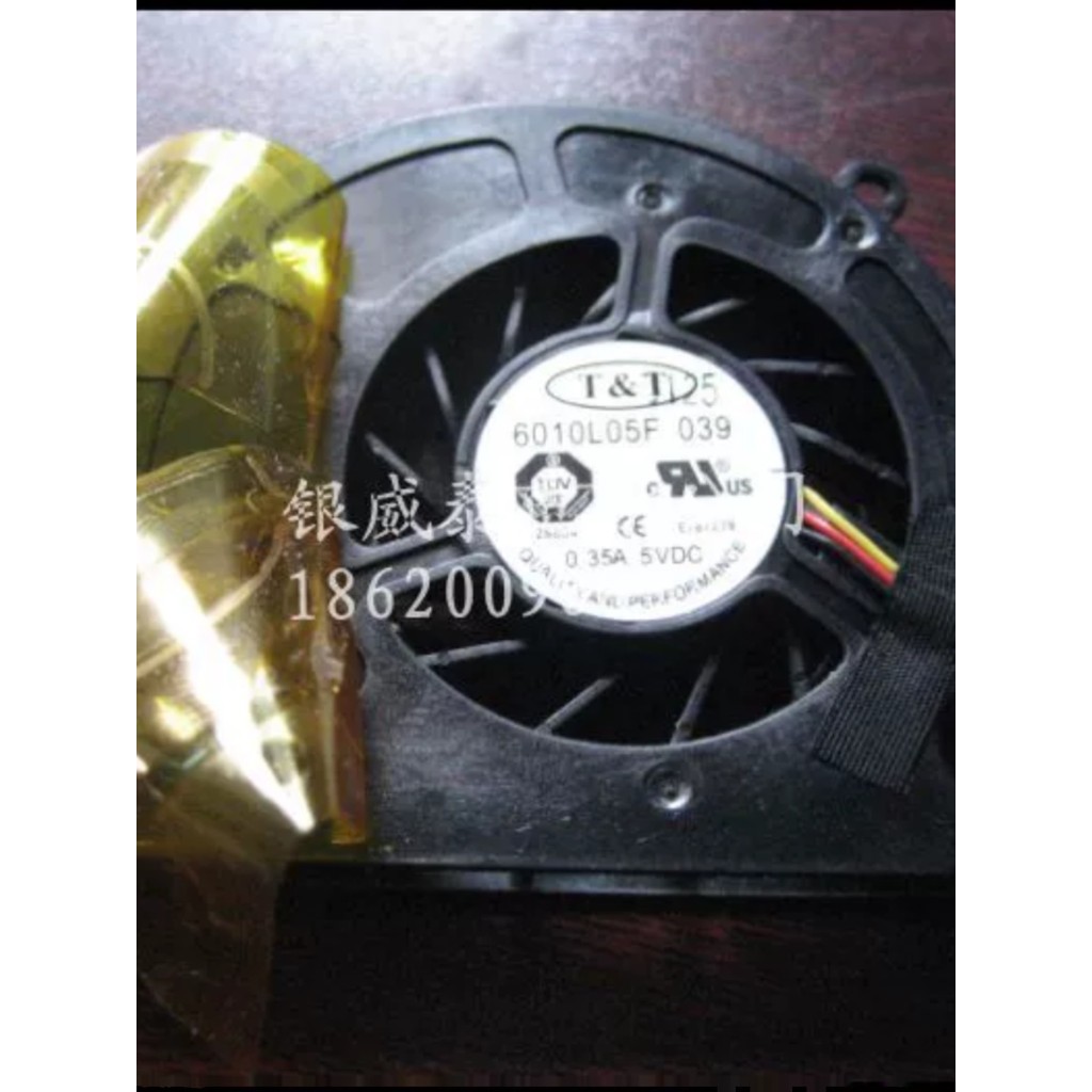 เหมาะสําหรับ MSI U90 MSI T131 Great Wall A58 A58R พัดลมขนาดเล็ก 6010L05F PFR